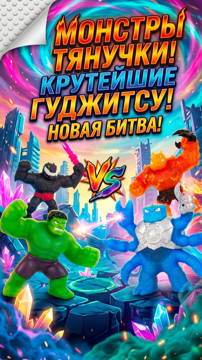 Монстры👾Игрушки👾Гуджитсу в сказке