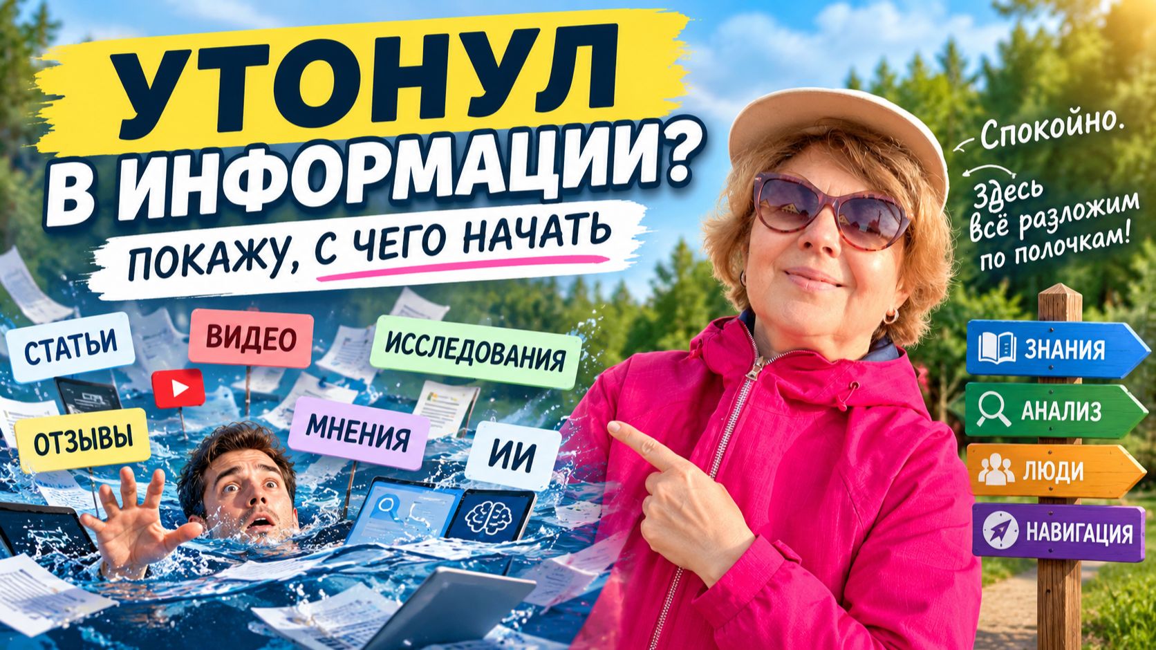 Утонул в информации? Покажу, с чего начать | Фуллерен: библиотека и навигация