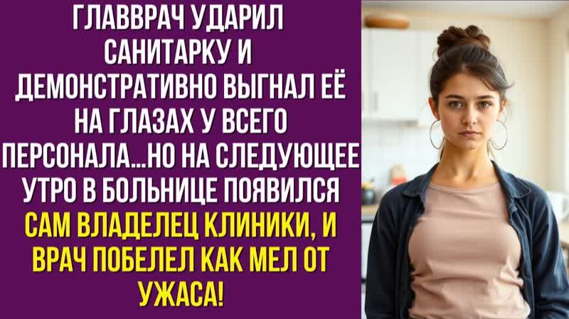 Главврач ударил санитарку и демонстративно выгнал её на глазах у всего персонала