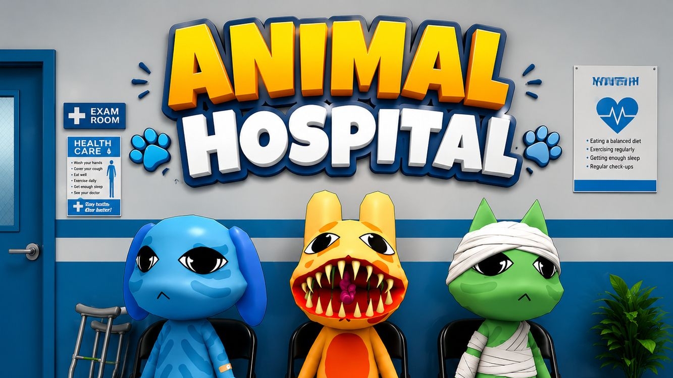 играю в Animal Hospital😱