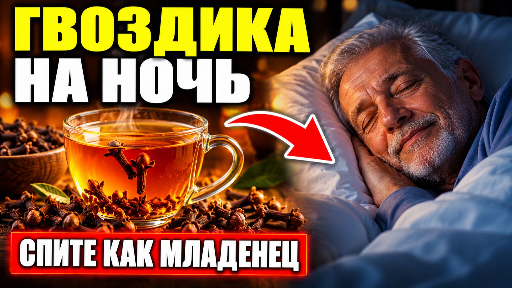 ГВОЗДИКА НА НОЧЬ — 99% заваривают её НЕПРАВИЛЬНО! Всего 2 бутона, и сон, желудок, сахар...