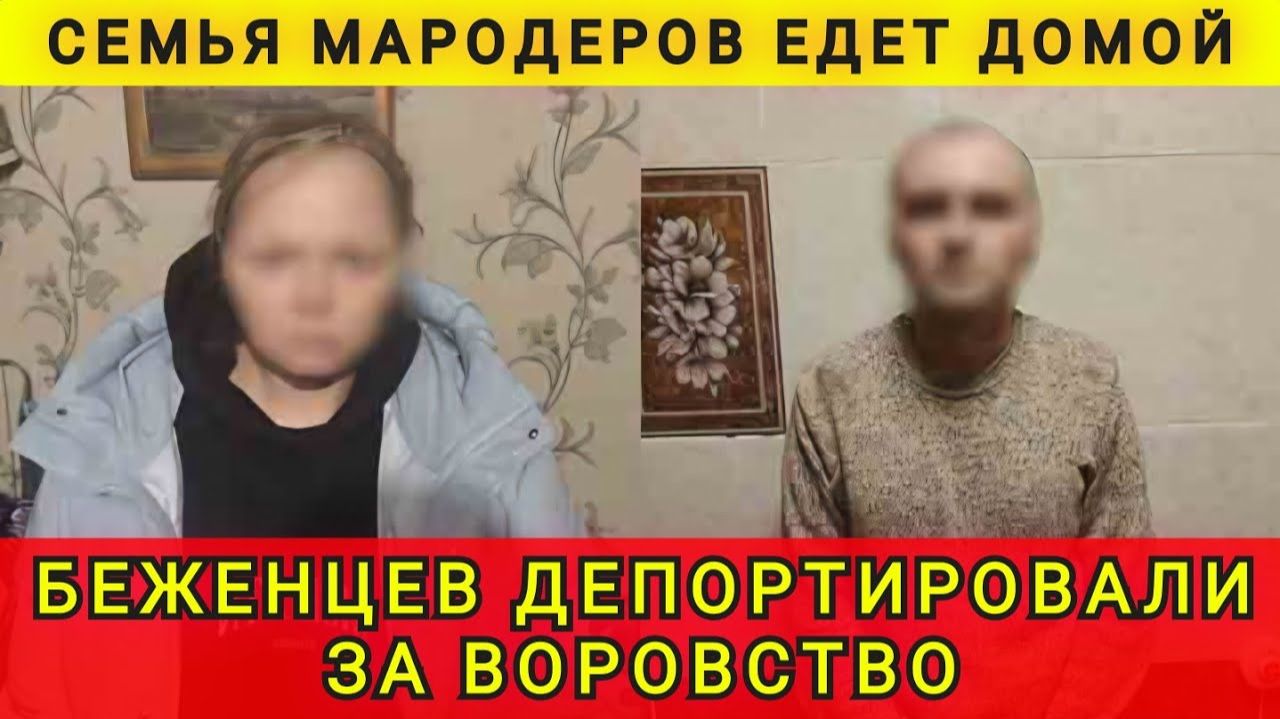 НЕМЦЫ ВЫГНАЛИ БОРЗЫХ БЕЖЕНЦЕВ