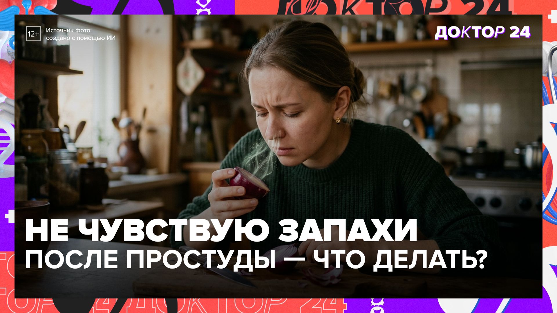 Потеря обоняния — ранний признак Альцгеймера или сахарного диабета. Не игнорируйте это | Доктор 24