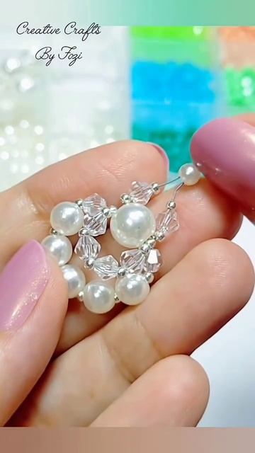 Хрустальные серьги от Creative Crafts By Fozi