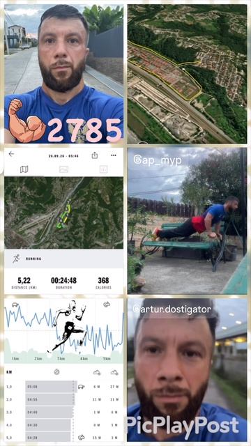#2785 день непрерывных тренировок и занятий спортом