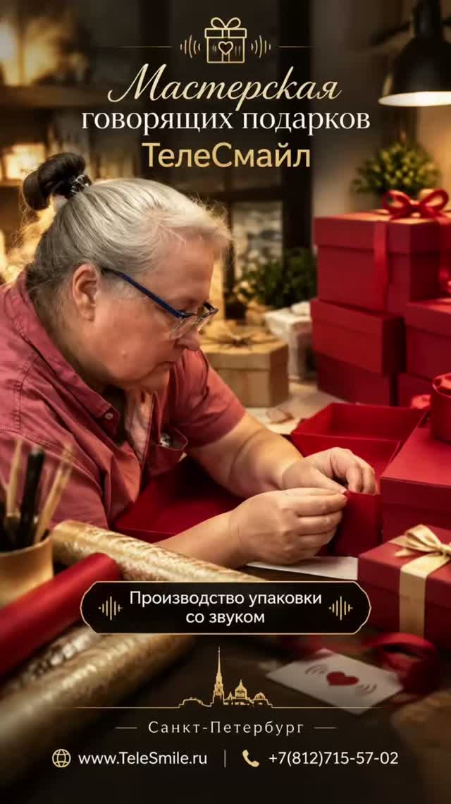 В чём отличие упаковки со звуком от упаковки без звука? | Мастерская ТелеСмайл