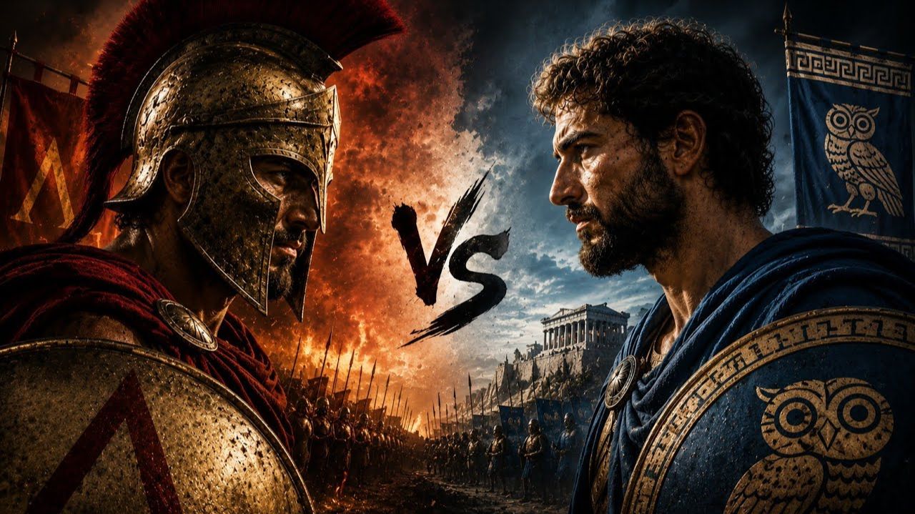 СПАРТА VS АФИНЫ: 27 лет КРОВИ, предательств и БЕЗУМИЯ! Что Они Скрывали?