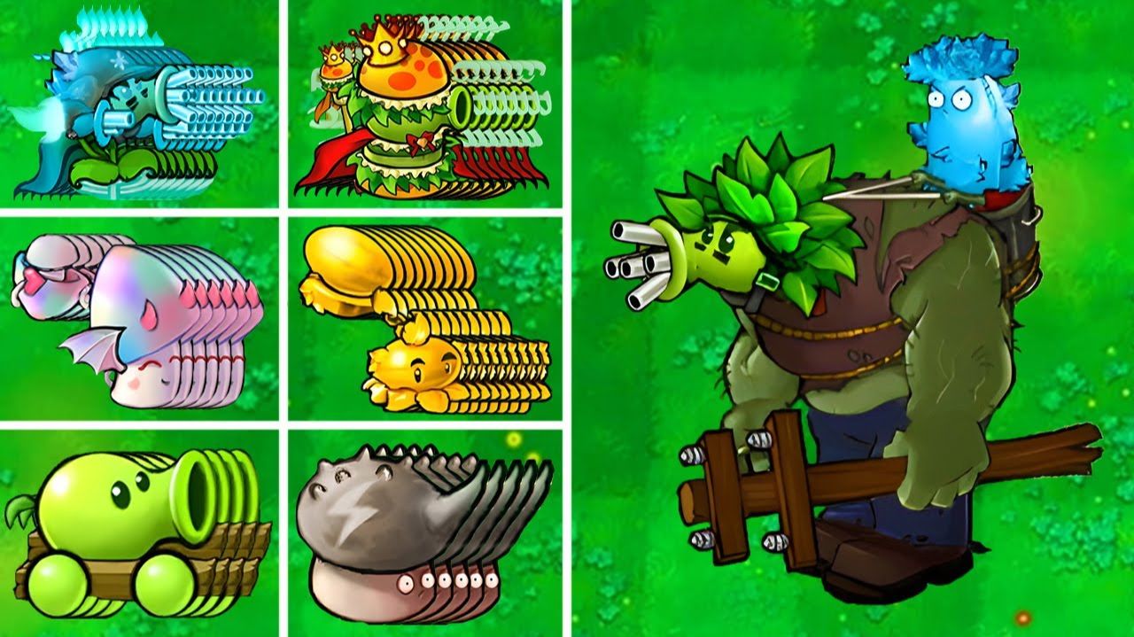 Растения против Зомби PvZ Hybrid Plants vs Zombies ПвЗ (6)