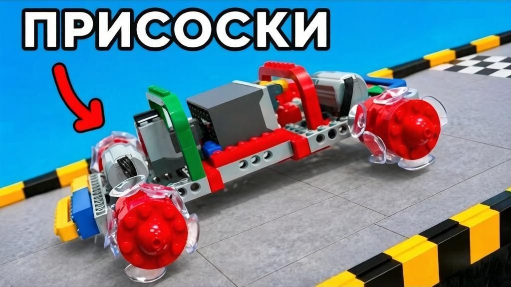 ЛЕГО Машинки против Гравитации