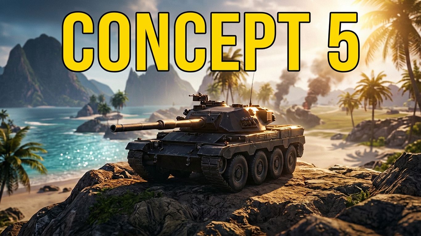 Concept 5 | Мир Танков | WoT | Бой в рандоме