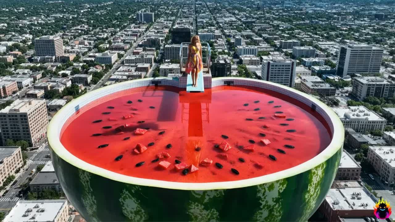 Which Pool Would You Dive Into? 🏊♀️ | Oddly Satisfying AI ASMR