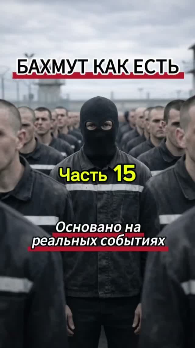 Бахмут как есть - 15 часть (рассказ зека-штурмовика ЧВК 