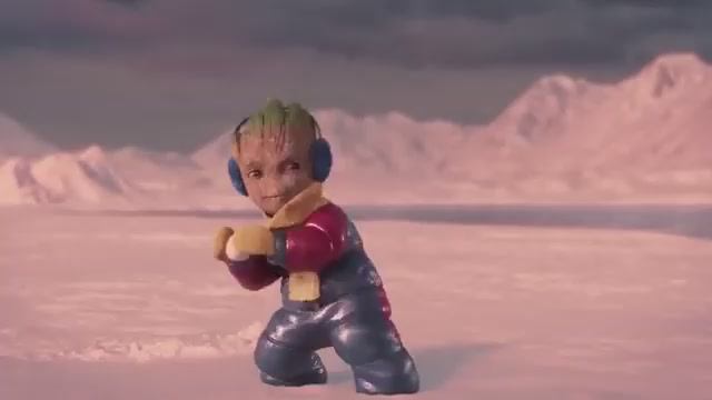 Грут. Снежный день. Marvel Studios