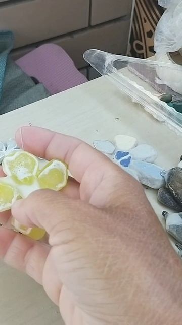 Летние работы - делала на море из природного материала