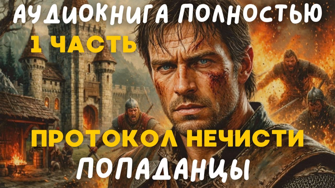 ПРОТОКОЛ НЕЧИСТИ  ПОПАДАНЦЫ  АУДИОКНИГА ПОЛНОСТЬЮ 1 ЧАСТЬ