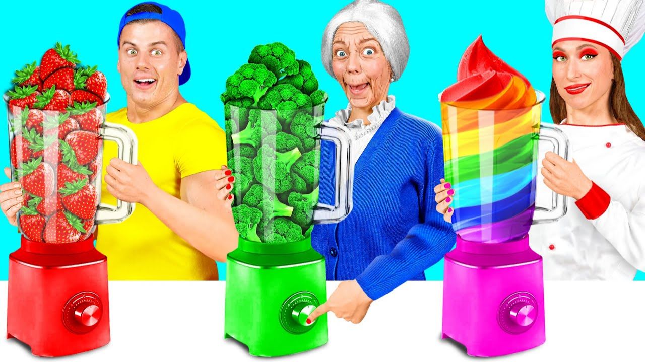 Кулинарный Челлендж# Я против Бабушки # Смешные Моменты от Fun Teen