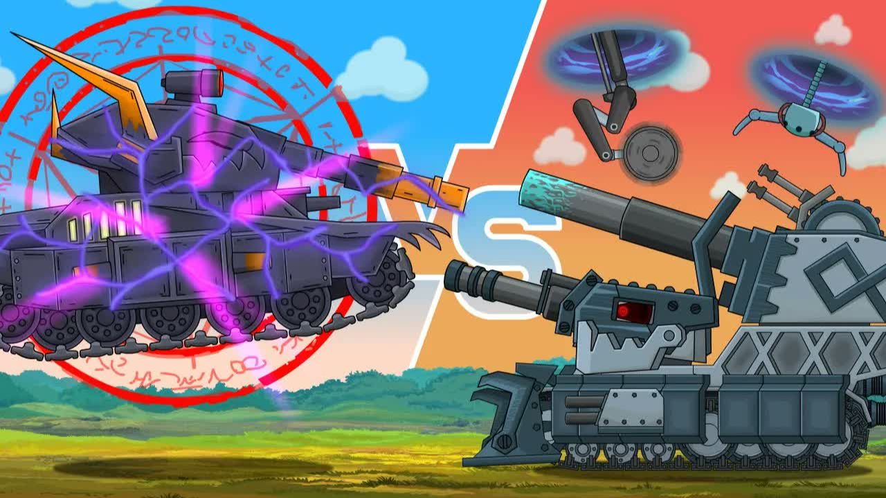 ВТОРАЯ ФАЗА БОССА! МОРОК Vs СМК! — Мультики про танки