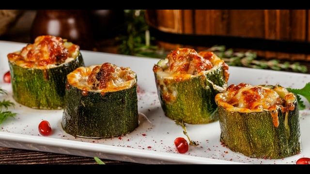 ФАРШИРОВАННЫЕ КАБАЧКИ