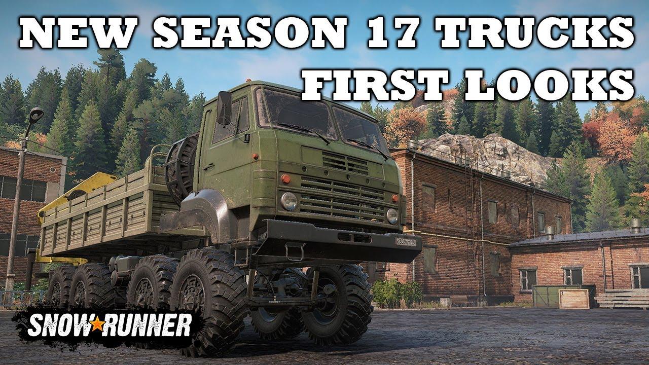 NEW SEASON 17 TRUCKS FIRST LOOKS