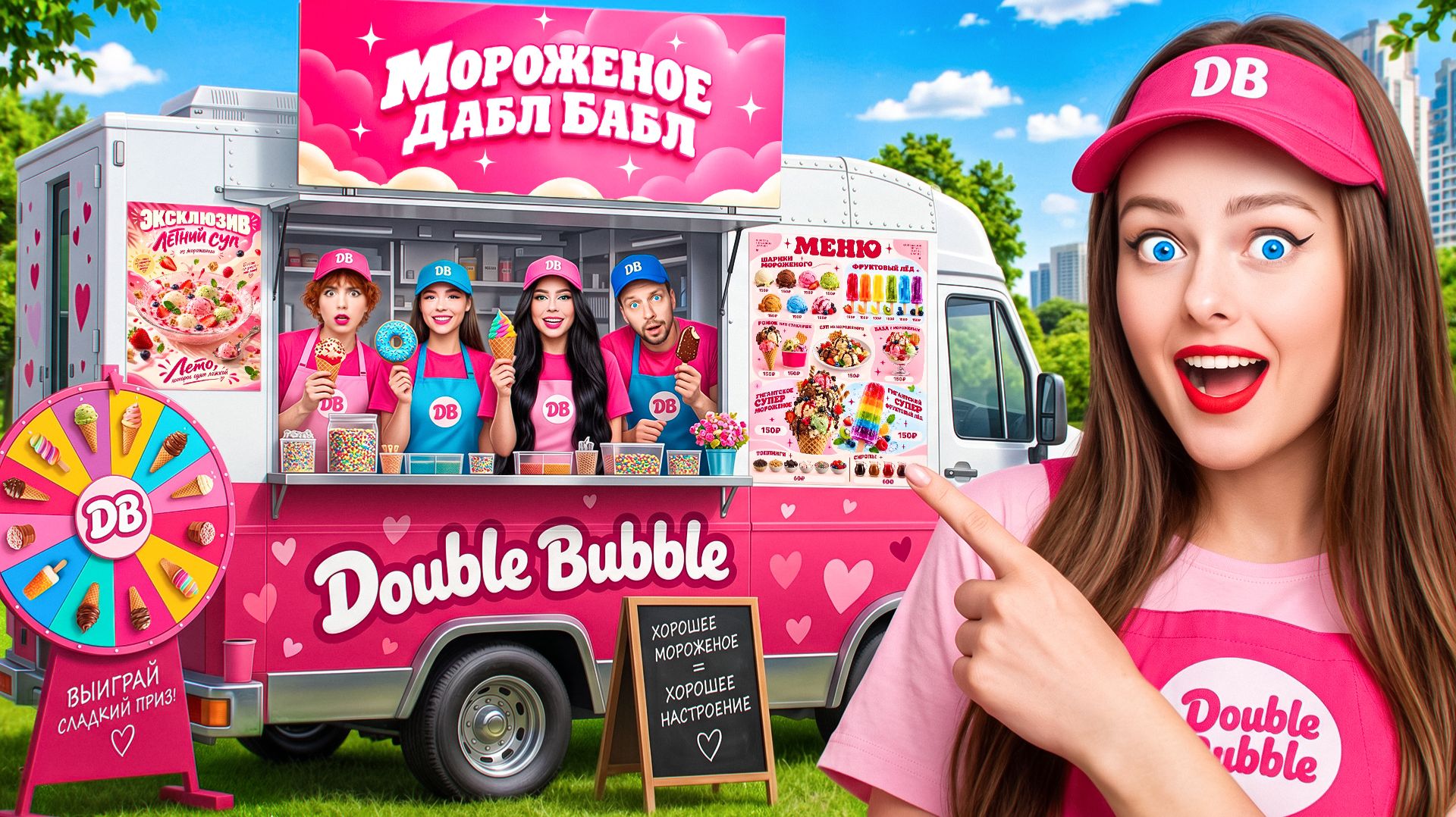 ОТКРЫЛИ ФУРГОН С МОРОЖЕНЫМ У СЕБЯ ДОМА! 🍦 Кто Лучше Сделает ресторан Челлендж?