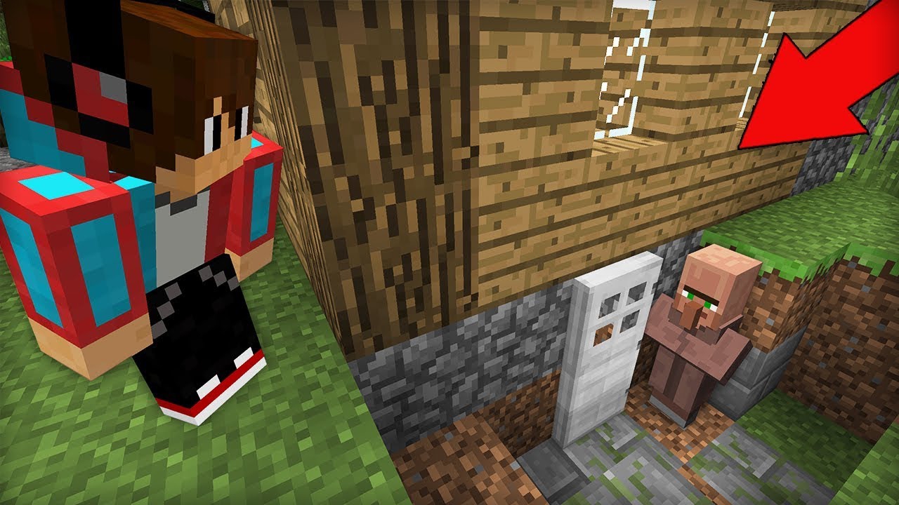 ЭТОТ ЖИТЕЛЬ ПОСТРОИЛ ТАЙНЫЙ ПРОХОД В МАЙНКРАФТ | Эндри Minecraft