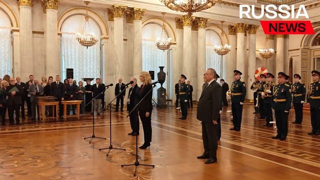 Эрмитажную премию вручили в Георгиевском зале Зимнего дворца