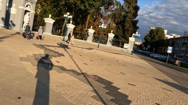 Покатухи на самокате в парке Белгород. 26 сентября.