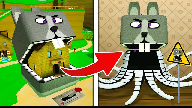 Dark Rabbit Monster House - Super Bear Adventure. Прохождение игры
