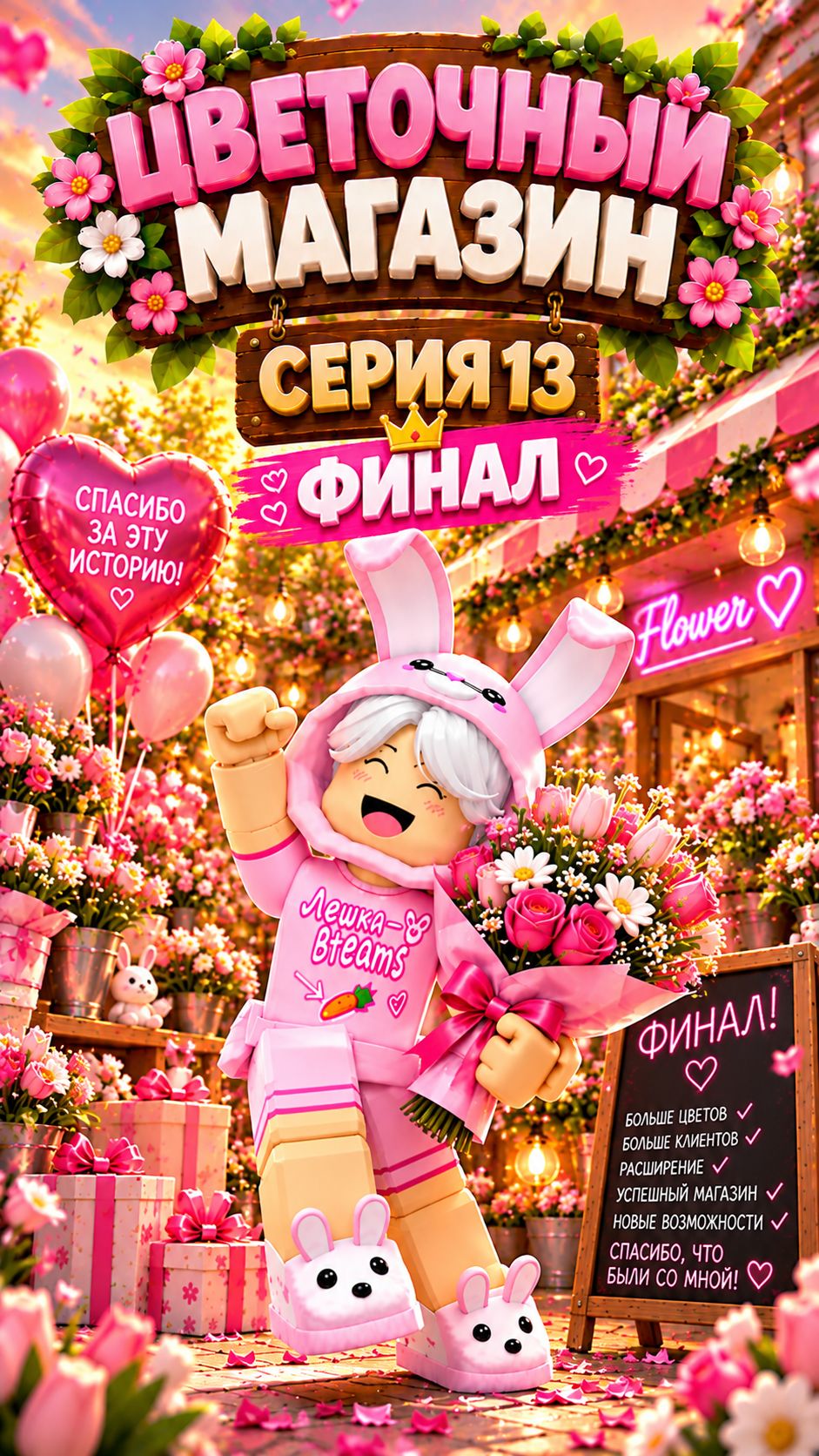 😱 Я ОТКРЫЛ МАГАЗИН ЦВЕТОВ И СРАЗУ РАЗБОГАТЕЛ?! 🌸 | Серия 13 #roblox