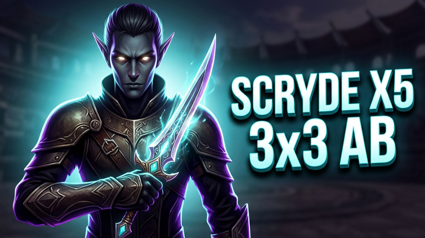 Развлечение на Олимпе 3х3 за АВ на Scryde X5 Classic