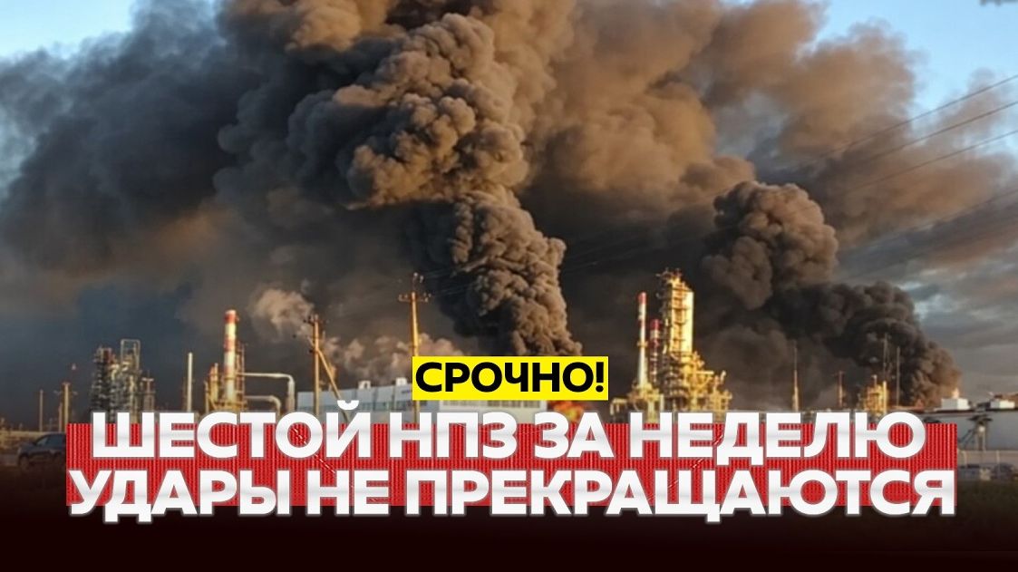 🔴 СРОЧНО❗ По одному НПЗ в день: Пер...ий завод остановился после атаки дронов❗