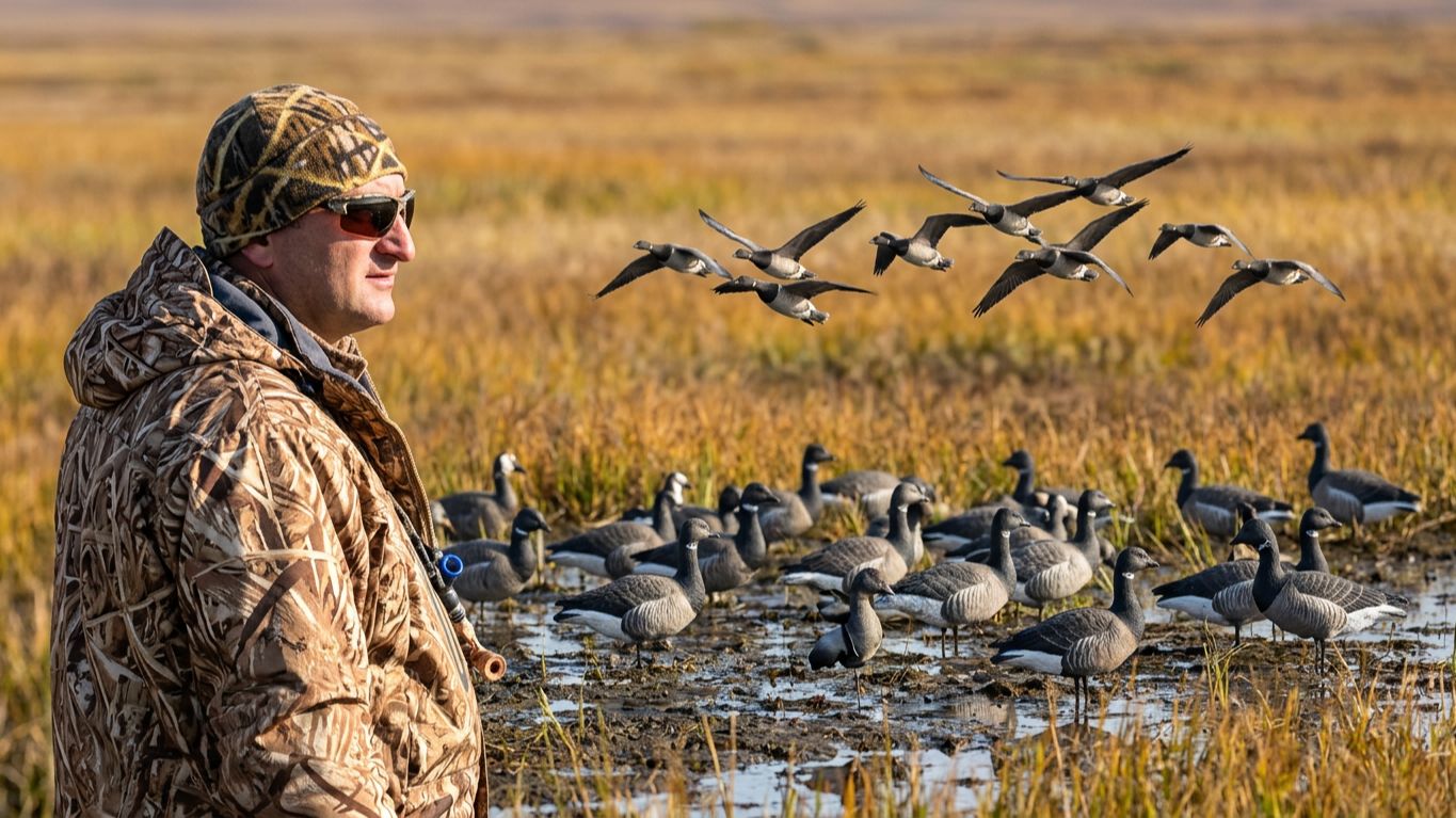Охота на гуся. Осень 2026. Отличные налеты и много трофеев. Goose Hunting. Охота на казарку.