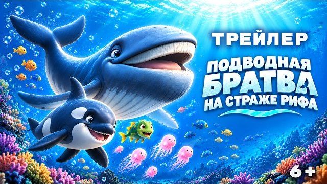 Подводная братва. На страже рифа | Трейлер