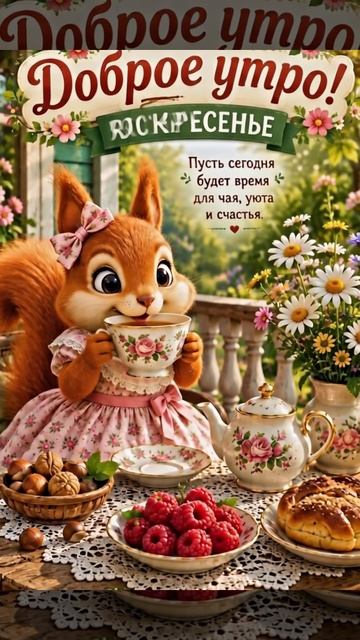 доброе утро