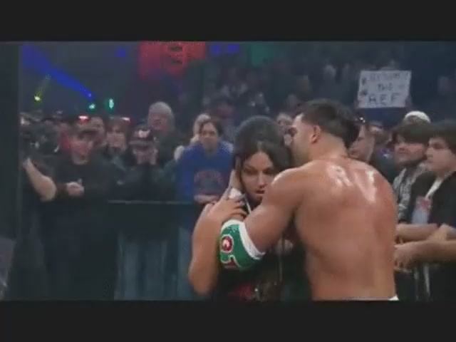 Robbie E. Feat. Sexy Cookie Vs Black Jay Lethal TNA Title.2010.Робби И вместе с Куки против негра Дж