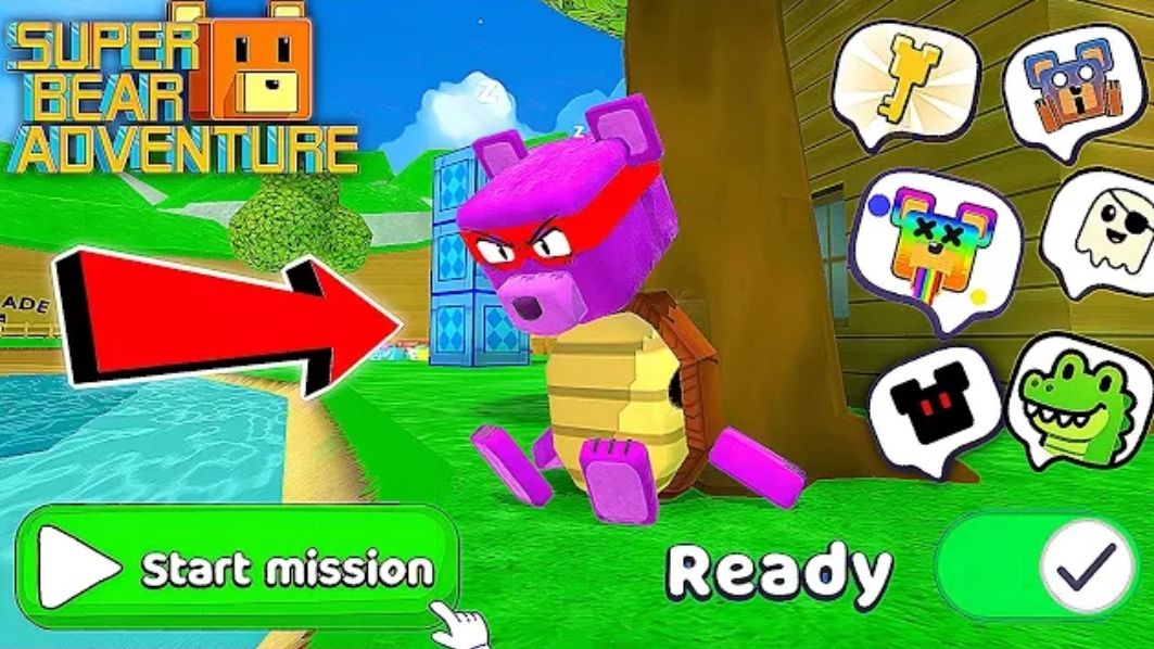 БОСС-ЧЕРЕПАХА!! ОБНОВЛЕНИЕ И ГИГАНТСКИЕ ДОМАШНИЕ ЖУКИ — SUPER BEAR ADVENTURE: /ПРОХОЖДЕНИЕ