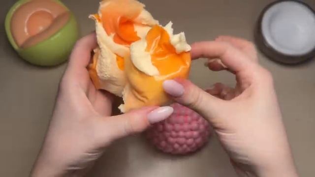 Лак для ногтей на сквиши ASMR | От 1 до 10 слоев
