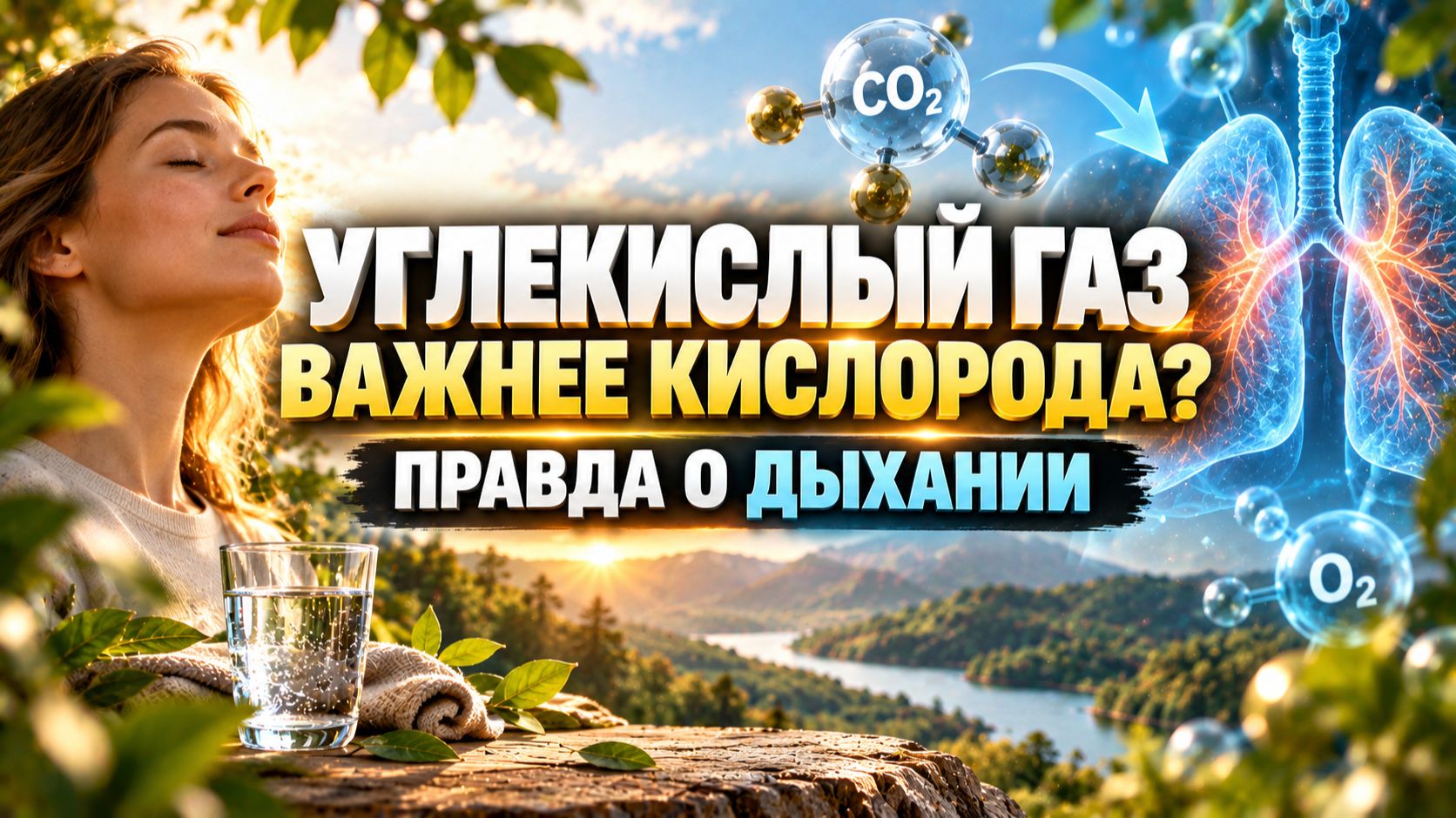 Почему глубокое дыхание разрушает здоровье, а углекислый газ избавляет от хронических болезней?