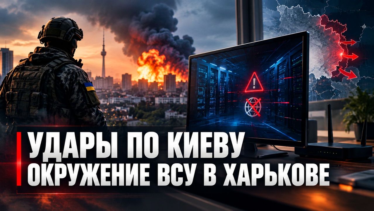 УДАРЫ ПО ДАТА-ЦЕНТРАМ В КИЕВЕ И ОКРУЖЕНИЕ ВСУ В ХАРЬКОВСКОЙ ОБЛАСТИ