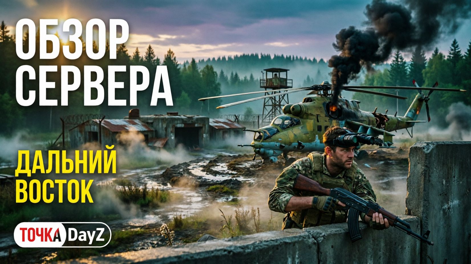 DayZ Сервер Благовещенск 2026 | ТОЧКА — лучший пинг в Амурской области