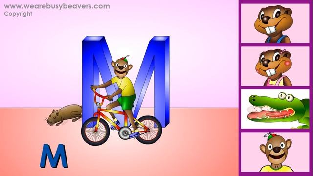 WeAreBusyBeavers Alphabet Chant - FULL SONG - Preschool Kindergarten Video