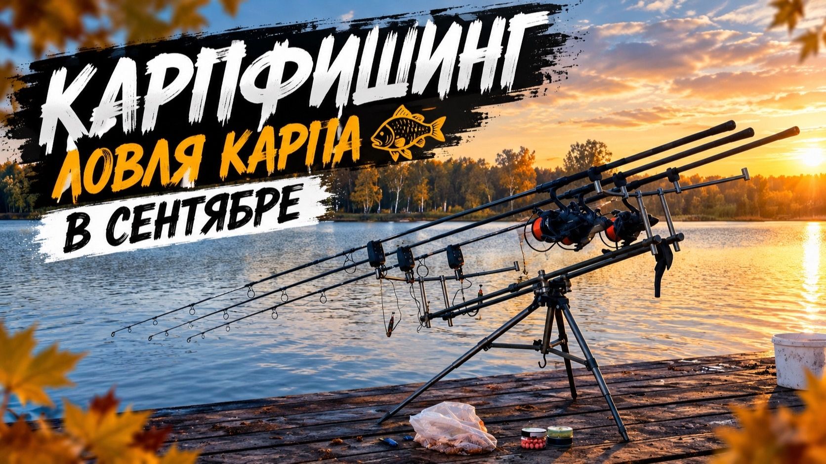 Карпфишинг. Ловля карпа в сентябре