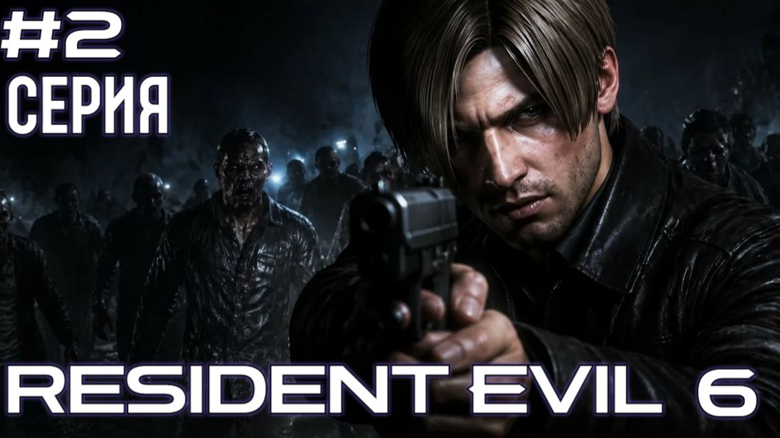 Resident Evil 6 #2 Стрим Прохождение