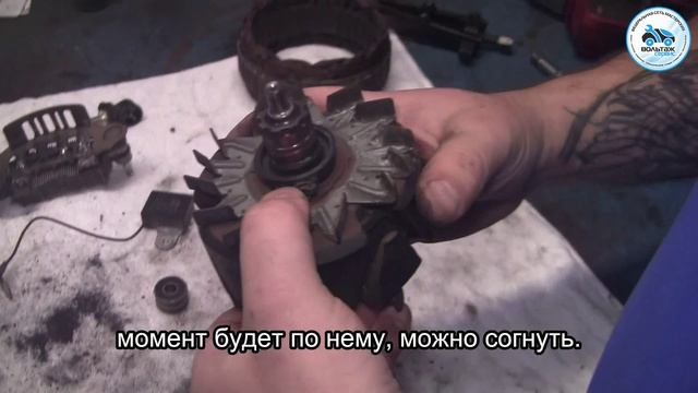 Нюансы демонтажа подшипника генератора или как не отправить ротор в металлолом.