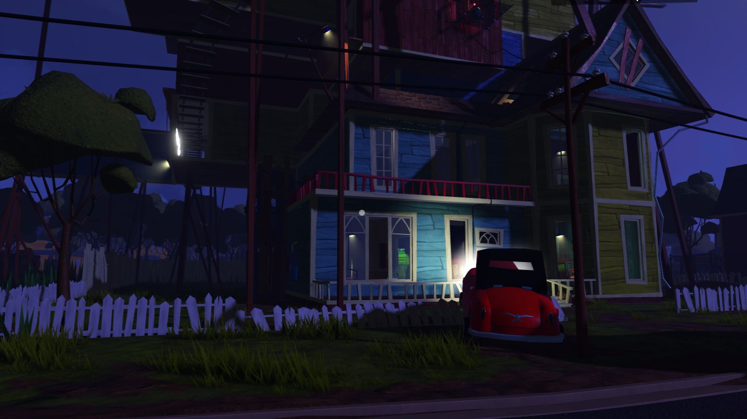 Играю в HELLO NEIGHBOR в Roblox 1часть