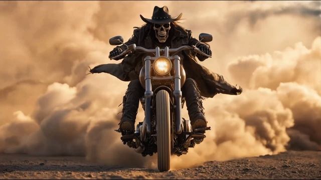Ride Or Burn | Ghost Rider Biker Awakens (Dark Western Rock Music Video)
