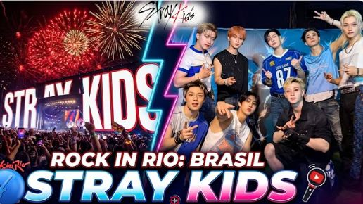 Stray Kids зажигают в Рио...