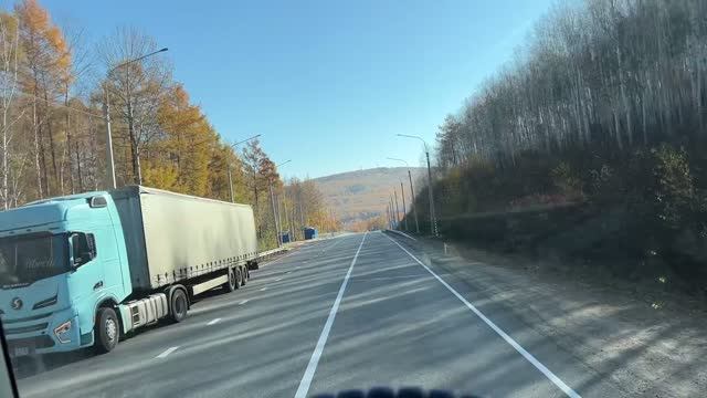 Добрался до Амурской области! Встреча на трассе!!!