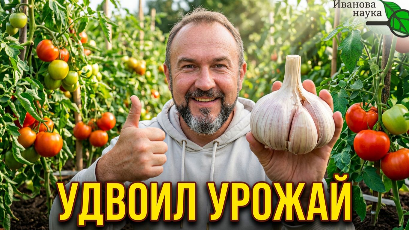 💥 ЧЕСНОК БУДЕТ КРУПНЫМ КАК НИКОГДА! Лучший способ избавиться от болезней чеснока и удвоить урожай
