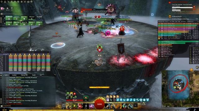 Guild Wars 2. W4 босс Deimos Nm. Heal-alac-kiter